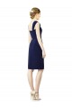 Short Cap Sleeves Knee Length Chiffon Homecoming Dress Canada