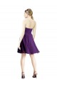 Short Draped Chiffon Sweetheart Homecoming Dress Canada