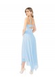 Chiffon Midi Length Keyhole Back Homecoming Dress Canada