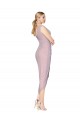 Short High Low Mermaid Chiffon Wrapped Homecoming Dress Canada