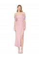 Mermaid Cold Shoulder Short Knee Length Chiffon Homecoming Dress Canada