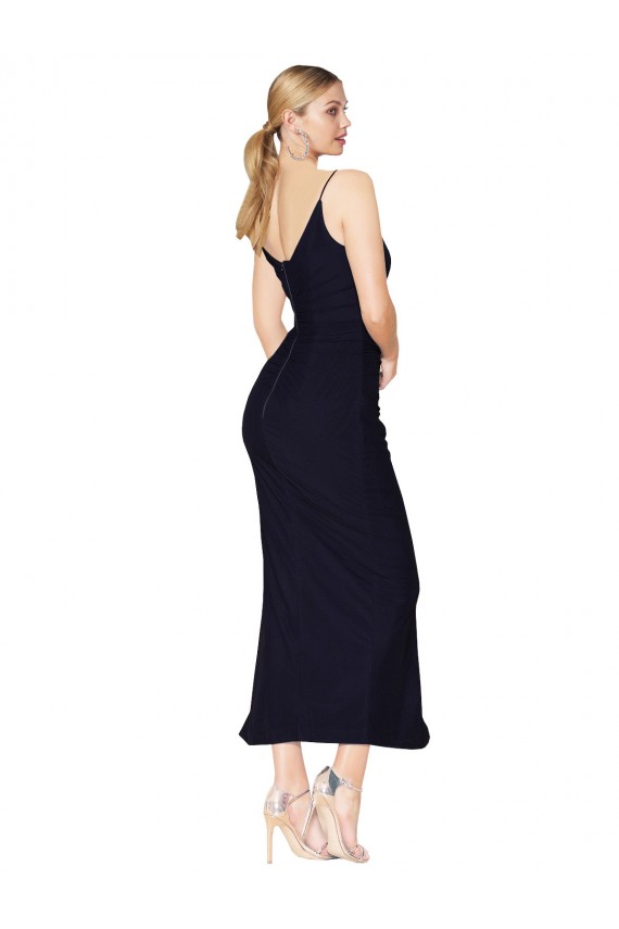 Spaghetti Straps Chiffon High Neck Short Homecoming Dress Canada