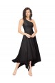 Midi Length One Shoulder Chiffon Homecoming Dress Canada