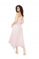 Midi Length One Shoulder Chiffon Homecoming Dress Canada