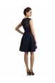 Short V-Neck Lace Homecoming Dress with Illusion Back Canada