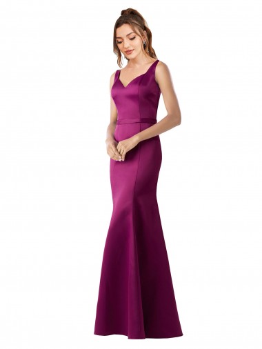 Fitted Sexy Open Back Satin Homecoming Dress with Floral Details Canada
