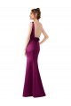 Fitted Sexy Open Back Satin Homecoming Dress with Floral Details Canada