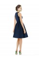 Short Halter Length Luxe Satin Homecoming Dress Canada