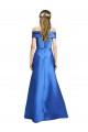 Sleeveless Off the Shoulder Ball Gown Satin Homecoming Dress Canada
