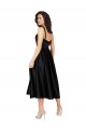 Short Square Neck Satin Homecoming Dress with Beading Canada