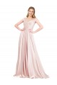 Off the Shoulder A-Line Sweetheart Satin Homecoming Dress Canada