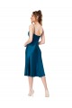 Midi Length Silky Satin Homecoming Dress Canada