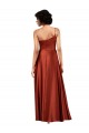 Sophisticated One Shoulder Silky Satin Homecoming Dress with Full Skirt Canada
