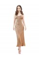 Short Midi Length Cowl Neck Silky Satin Homecoming Dress Low Back Canada