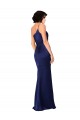 One Shoulder Silky Satin Homecoming Dress with Skirt Slit Canada
