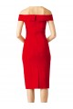 Off the Shoulder Square Neck Homecoming Dress Canada