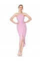Halter Neck Short Knee Length Crepe Mermaid Homecoming Dress Canada