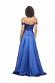Off the Shoulder Sweetheart Ball Gown Stretch Satin Homecoming Dress Canada