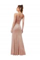 One Shoulder Stretch Velvet Homecoming Dress with Front Slit Canada